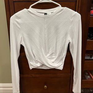 NEVER WORN: Divided White Long Sleeve